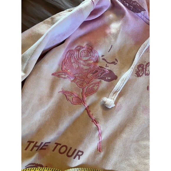 Shawn Mendes The Tour Concert Sketch II Tye Die Hoodie Size Medium Very Soft - Picture 4 of 13